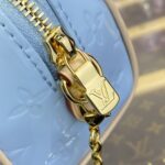 Replika Louis Vuitton Speedy Nano Blue Patent