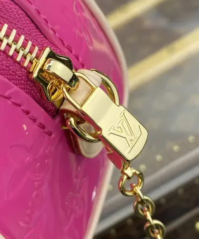 Replica Louis Vuitton Speedy Nano Pink Patent - 1:1 premium replica handbag