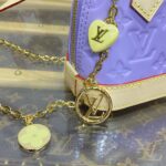 Replica Louis Vuitton Alma Nano Purple - premium superclone handbag