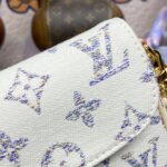 Replica Louis Vuitton Wallet On Chain Ivy White - top-grade luxury bag dupe