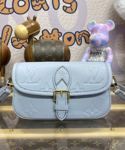 Fake Louis Vuitton Nano Diane Blue - high-end replica designer purse