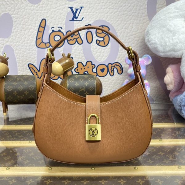 Replica Louis Vuitton Low Key Shoulder Brown - affordable luxury replica bag