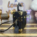 Replica Louis Vuitton Camera Box Black - 1:1 premium replica handbag