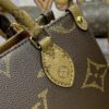 Fake LV Onthego Bb Brown - best quality fake designer bag