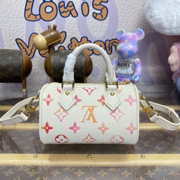 Replica Louis Vuitton Speedy Nano Orange