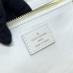 Replica Louis Vuitton Neverfull MM White Orange