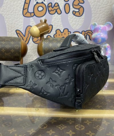 Fake Louis Vuitton Rush Bumbag Black - high-quality designer bag dupe