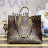 Fake LV Onthego Large Brown - ultra-realistic fake purse