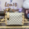 Replica Louis Vuitton Side Trunk Beige Square - top-grade luxury bag dupe