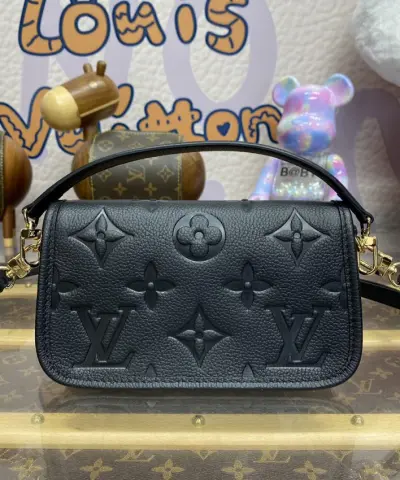 Fake Louis Vuitton Nano Diane Black - best quality fake designer bag