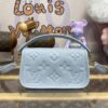 Replica Louis Vuitton Wallet On Chain Ivy Sky Blue - ultra-realistic fake purse