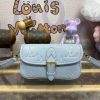Replica Louis Vuitton Wallet On Chain Ivy Sky Blue - 1:1 premium replica handbag
