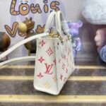Replica LV Onthego White Orange - high-quality designer bag dupe