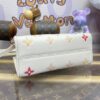 Fake LV Onthego Bb White - premium superclone handbag