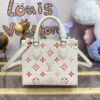Fake LV Onthego Bb White - affordable luxury replica bag