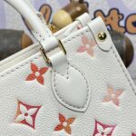 Replica LV Onthego White Orange - 1:1 premium replica handbag
