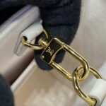 Replica LV Onthego White Orange - 1:1 premium replica handbag