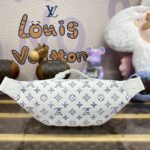 Replica Louis Vuitton Bumbag Rush White - affordable luxury replica bag