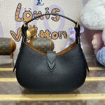 Replica Louis Vuitton Low Key Shoulder Black