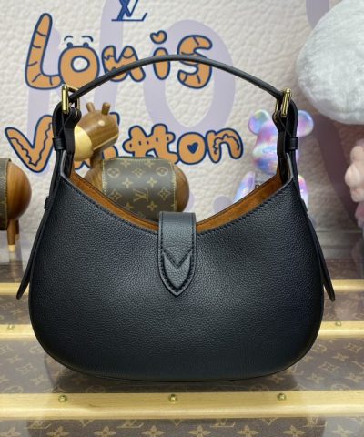 Fake Louis Vuitton Low Key Shoulder Black - high-end replica designer purse