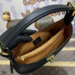 Replica Louis Vuitton Low Key Shoulder Black