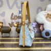 Fake Louis Vuitton Carry All PM Light Denim - top-grade luxury bag dupe