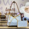 Fake Louis Vuitton Carry All PM Light Denim - best quality fake designer bag