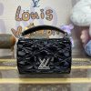 Fake Louis Vuitton Go – 14 Black Patent - high-quality designer bag dupe