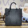 Fake Louis Vuitton Sac Plat Black - 1:1 premium replica handbag