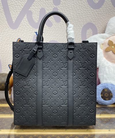 Fake Louis Vuitton Sac Plat Black - 1:1 premium replica handbag