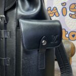 Replica Louis Vuitton Christopher Backpack Black