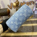 Replica Louis Vuitton Speedy Nano Denim - 1:1 premium replica handbag
