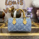 Replica Louis Vuitton Speedy Nano Denim