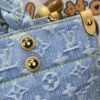 Replica LV Onthego Denim Large - top-grade luxury bag dupe