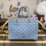 Replica LV Onthego Denim Large - premium superclone handbag