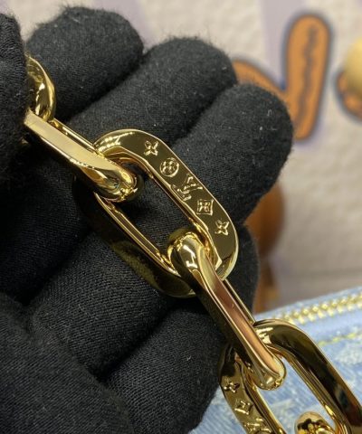 Replica Louis Vuitton Coussin Denim - top-grade luxury bag dupe