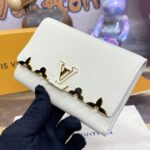 Replica Loius Vuitton Capucines Compact Wallet White - 1:1 premium replica handbag
