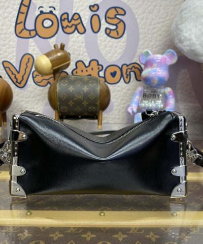 Replica Louis Vuitton Slim Trunk Black - high-quality designer bag dupe