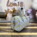 Replica Louis Vuitton Speedy Bandouliere 20 Blue Limited - 1:1 premium replica handbag