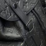 Replica Louis Vuitton Christopher Backpack Full Black - 1:1 premium replica handbag