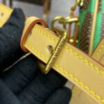 Replica Louis Vuitton Speedy 18 Green Grid - 1:1 premium replica handbag