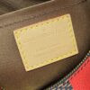 Replica Louis Vuitton Speedy 18 Red Grid - ultra-realistic fake purse