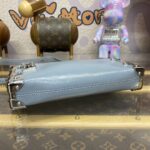 Replica Louis Vuitton Slim Trunk Blue - high-end replica designer purse