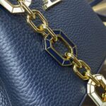 Replica Loius Vuitton Capucines Dark Blue