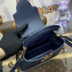 Replica Loius Vuitton Capucines Dark Blue - designer handbag clone