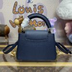 Replica Loius Vuitton Capucines Dark Blue - premium superclone handbag