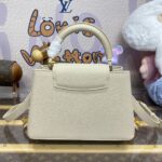 Replica Loius Vuitton Capucines Beige - premium superclone handbag