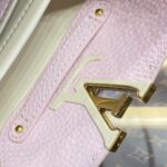 Replica Louis Vuitton Capucines Rosa Beige