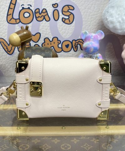 Replica Louis Vuitton Side Trunk Pure Beige - best quality fake designer bag
