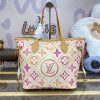 Fake Louis Vuitton Neverfull MM Orange - best quality fake designer bag